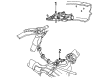 Ford F-250 ABS Control Module Diagram - F3PZ2C018C