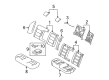 Mercury Montego Armrest Diagram - 5G1Z-5467112-BAK
