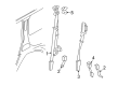 Lincoln Seat Belt Diagram - 8L1Z-40611B68-BB