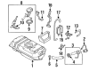 Ford Aspire Fuel Filler Hose Diagram - F4BZ9047C