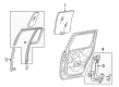 Mercury Mountaineer Window Run Diagram - 8L2Z-7825766-BA