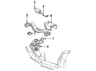 1992 Ford Mustang Motor And Transmission Mount Diagram - E6ZZ-6A023-B