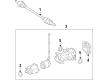 2007 Mercury Milan Drive Shaft Diagram - AE5Z-4R602-A