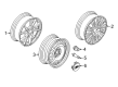Ford Spare Wheel Diagram - G1EZ-1007-C