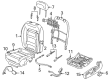 Ford Explorer Sport Trac Seat Cover Diagram - 3L2Z-7862901-BAB