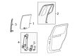 2010 Ford Explorer Sport Trac Window Run Diagram - 8A2Z-7825767-BA