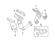 2006 Mercury Milan Exhaust Heat Shield Diagram - 6E5Z-5E258-CA