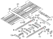 Ford Rear Crossmember Diagram - NK4Z-61102A24-C