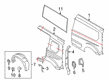 2022 Ford Transit Connect Wheelhouse Diagram - KT1Z-61278B51-A