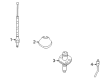 2000 Lincoln Navigator Antenna Cable Diagram - YL1Z-18812-BA