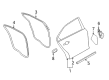 2017 Ford Police Interceptor Sedan Door Seal Diagram - AG1Z-5425324-B