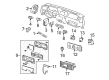 Ford Crown Victoria Instrument Cluster Diagram - 7W7Z-10849-EA