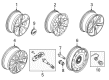 Ford Explorer Spare Wheel Diagram - DB5Z-1007-C