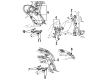 1994 Mercury Sable Seat Belt Diagram - F3DZ5460045C