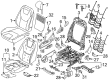 Ford Seat Cover Diagram - FT4Z-5864416-CF