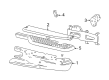 Ford F-250 Bumper Diagram - YL3Z-17906-BA