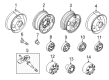 Ford Wheel Cover Diagram - 5C3Z-1130-XA