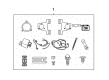 2000 Ford Excursion Fog Light Diagram - YC3Z-15200-AA