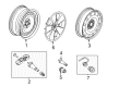 Ford Lug Nuts Diagram - 8G1Z-1012-A