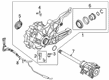 Ford Police Interceptor Utility Differential Diagram - L1MZ-3B403-P