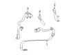 2006 Lincoln Town Car Seat Belt Diagram - 6W1Z-54600A38-CA