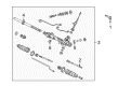 Mercury Rack And Pinion Diagram - F57Z-3504-GERM