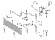 Lincoln MKX Automatic Transmission Oil Cooler Line Diagram - 7T4Z-7R081-B