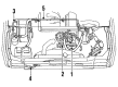 Ford E-250 Econoline A/C Accumulator Diagram - FOUZ19959A