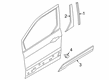 Ford Transit Connect Door Moldings Diagram - DT1Z-6120879-BC