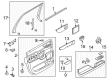 Lincoln Armrest Diagram - JL7Z-7827541-BD