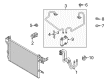 Lincoln MKT Automatic Transmission Oil Cooler Line Diagram - AG1Z-7R081-B