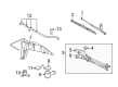 Ford Windshield Wiper Diagram - 2S4Z-17528-AB