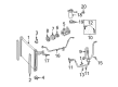 2004 Ford Mustang A/C Hose Diagram - BU2Z-19D734-K