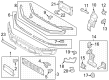 Ford F-150 License Plate Diagram - ML3Z-17A385-BB