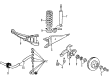 2012 Ford E-150 Sway Bar Kit Diagram - 8C2Z-5482-B
