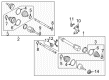 Lincoln CV Boot Diagram - CV6Z-3A331-B