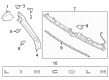 2020 Lincoln Aviator Emblem Diagram - LC5Z-7842528-A
