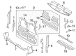 2018 Ford Edge Air Deflector Diagram - FT4Z-8311-A