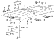 Ford Dome Light Diagram - BB5Z-13776-AM