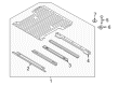 2020 Ford F-150 Floor Pan Diagram - JL3Z-9611215-A