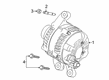Ford Transit Connect Alternator Diagram - JX6Z-10346-N