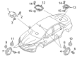 Lincoln Car Speakers Diagram - DP5Z-18808-H
