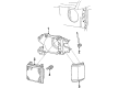 Ford F-250 Headlight Diagram - E9TZ13008C