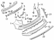 Ford Edge Bumper Diagram - KT4Z-17906-FA