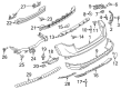 Lincoln Bumper Diagram - FA1Z-17F828-HB