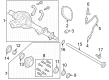 Ford F-350 Super Duty Axle Shaft Diagram - HC3Z-4234-K