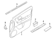 Mercury Mariner Armrest Diagram - 5E6Z-7824101-AAB