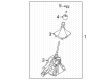 2023 Ford Bronco Automatic Transmission Shift Levers Diagram - MB3Z-7213-A
