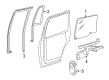 Lincoln Window Regulator Diagram - BL1Z-7827000-A