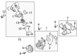 Lincoln Navigator Water Pump Diagram - BL3Z-8501-C